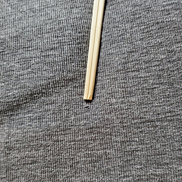 Men's LG American Eagle Henley in Charcoal Gray - Picture 9 of 9